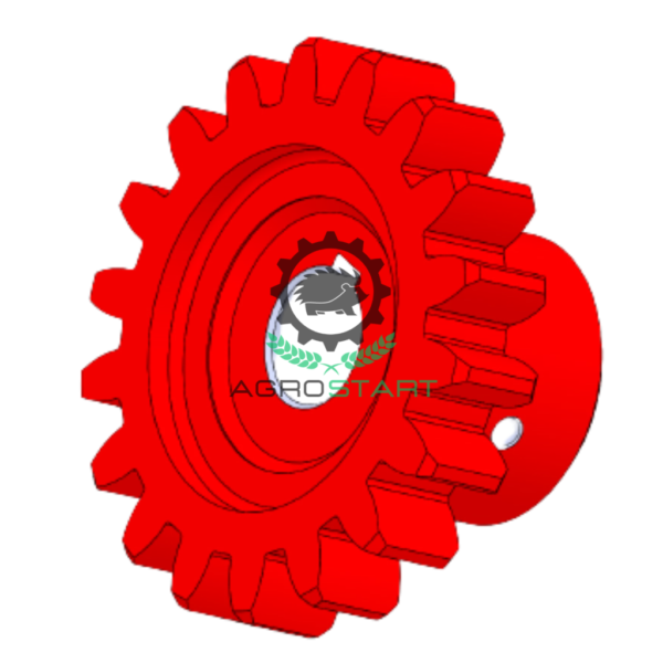 Zupcanik Z18/5.5 d25 72-0333, kataloski broj 984.000.3440 213-10/08, dimenzija fi110/25x59