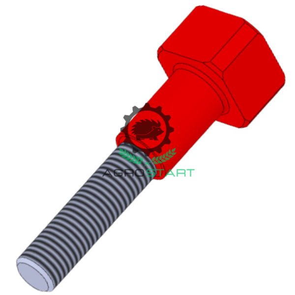 Vijak cetvrtasti M12/fi16x86 72-0522, kataloski broj 099.912.7002 222-05/30, dimenzija M12/fi16x86