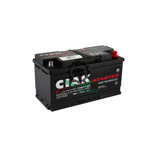 AKUMULATOR 100AH 12V D+ CIAK STARTER